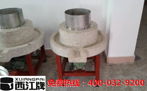 东莞豆腐磨浆机现磨豆浆石磨豆腐专业机械