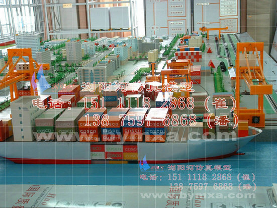 常州大学物流沙盘模型