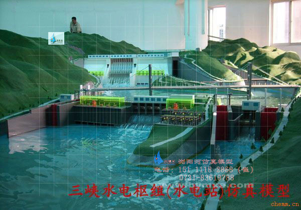 三峡水电站模型