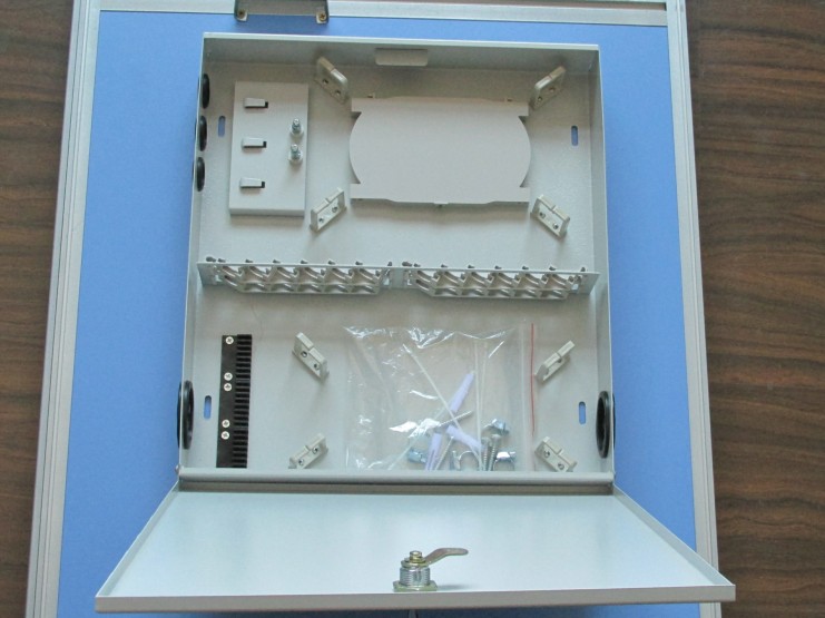 24芯光缆分线箱鸟瞰图