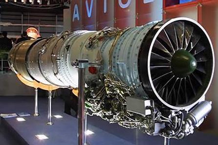 国产涡喷-14&ldquo;昆仑&rdquo;发动机。