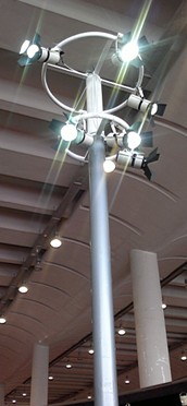 展览灯柱